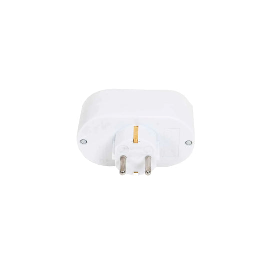 Adaptor cu 2 posturi, IP20, maxim 3680W, 16A, 230V, Z-TOOLS / SM-DBS-0102