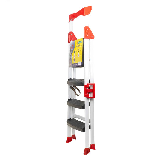 Scara metalica 3 trepte plus platforma, alb Z-TOOLS / ZLN 0683