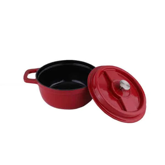 Oala din fier turnat prin presiune, capacitate 2.6L, diametru 22cm ZILAN / ZLN 0941