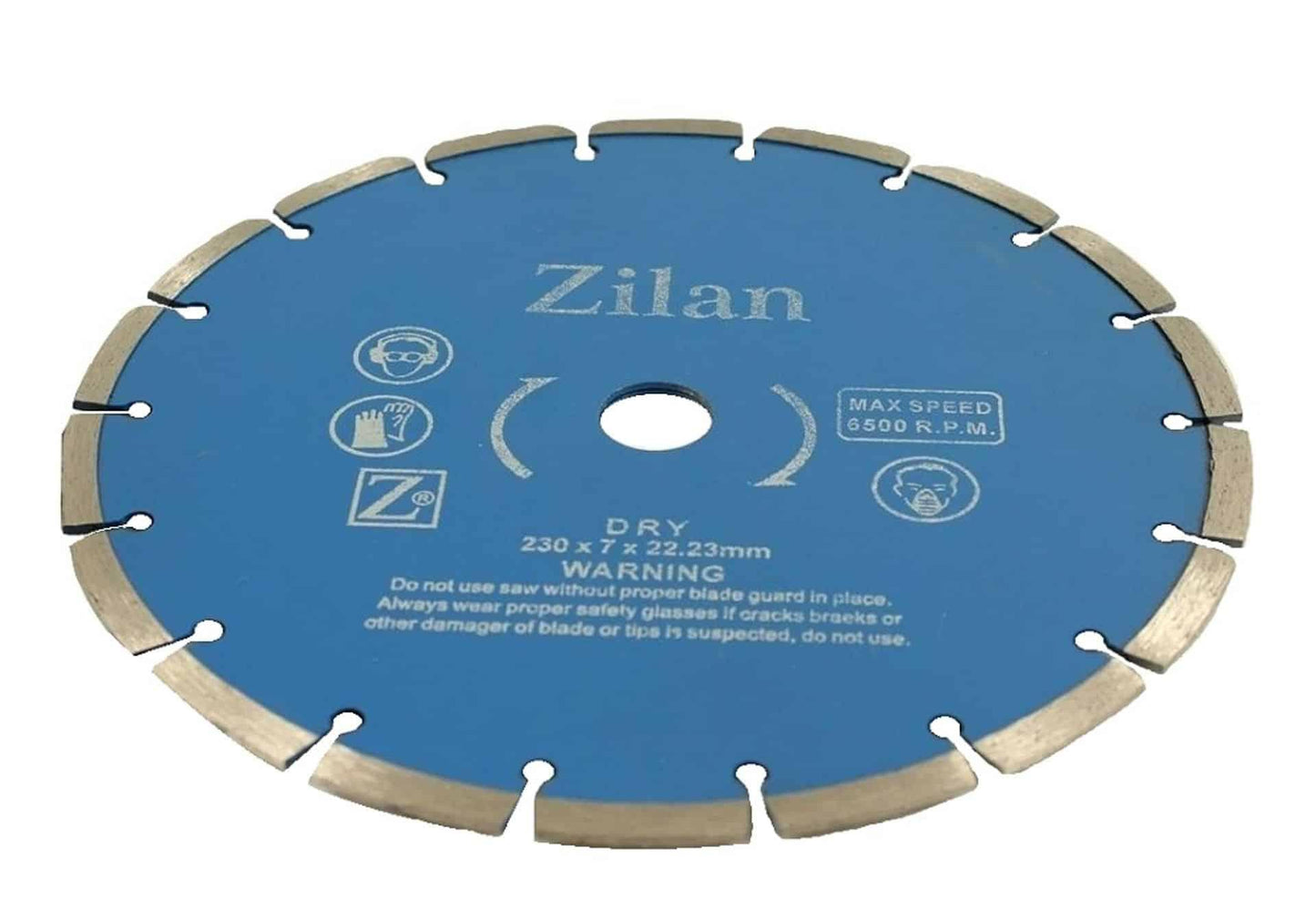 Disc diamentat segmentat 230x7x22.23mm / ZLN 1076