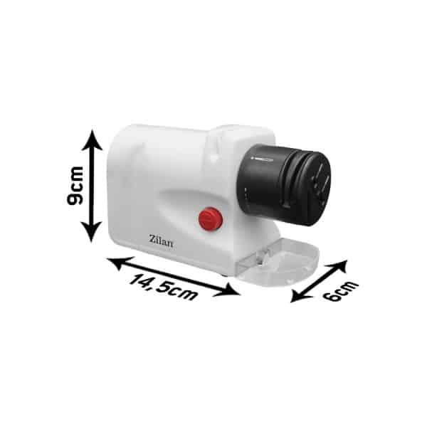 Ascutitor de cutite electric, cu doua nivele, ascutire si slefuire, putere 15W / ZLN 2175