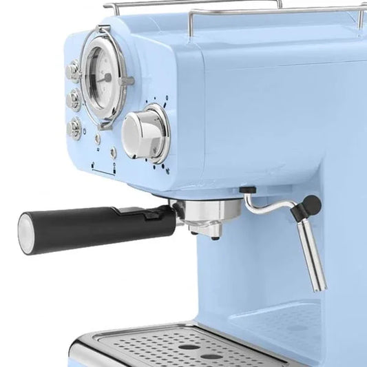 Espressor manual, putere 1100w, capacitate 1.25l, 15Bar, albastru / ZLN 2861