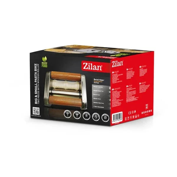 Aparat pentru facut ravioli, pentru aparatul de facut paste, cu doua role din lemn / ZLN 9488