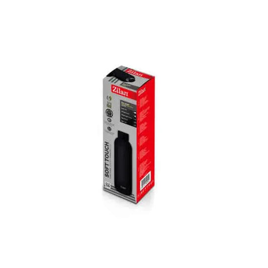 Termos tip sticla, interior inox, capacitate 500ml ZILAN, negru / ZLN 9840