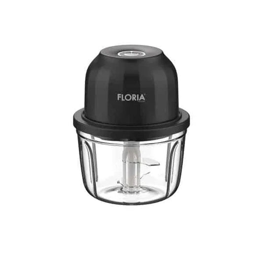 Tocator reîncărcabil pentru legume și fructe (Mini Chopper), cu o capacitate de 350 ml, baterie de 1200 mAh și putere de 5V/30W FLORIA / ZLN2655