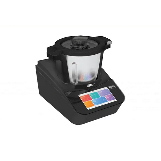 Robot de bucatarie multifunctional thermorobot, putere 1700W, capacitate 4.7L, 18 functii, aplicatie mobil, touchscreen, ZILAN RUBY / ZLN9341