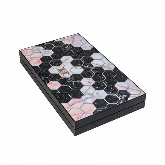 Joc de table din lemn lacuit, Trandy 49x58cm / ZTS 5482-3