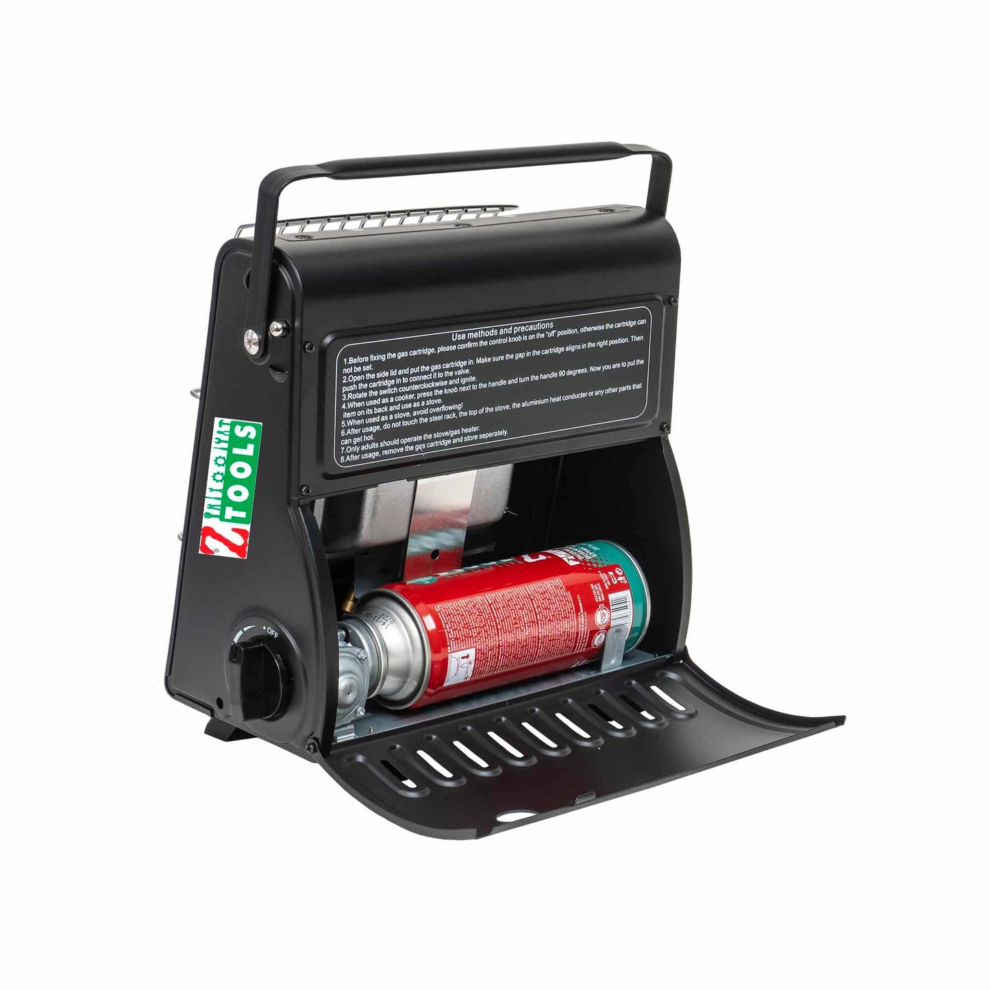 Incalzitor si arzator portabil pentru camping, aprindere piezo / ZTS 5622