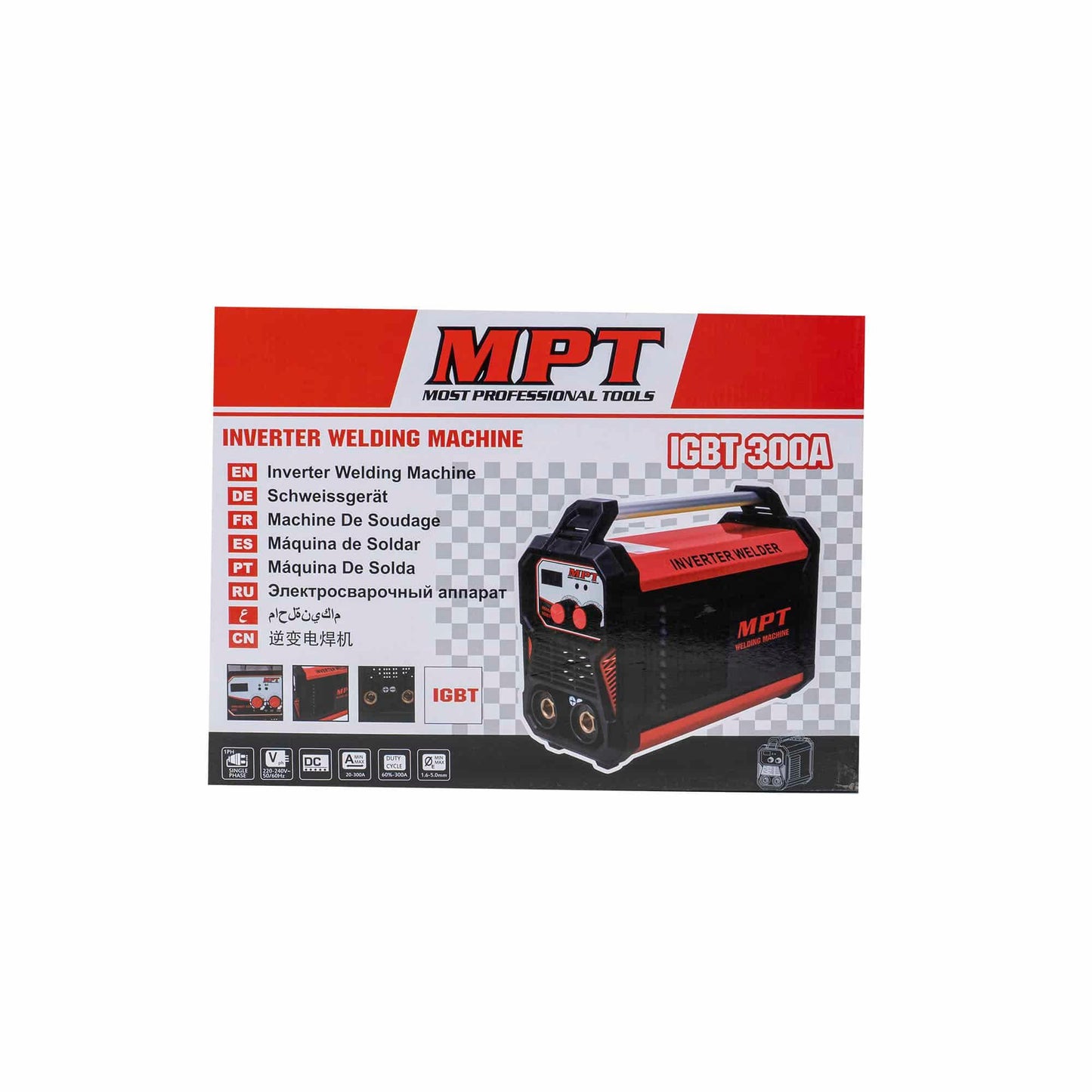 Aparat de sudura cu arc IGBT 300A, MNA 3007 Z-TOOLS / ZTS 5718