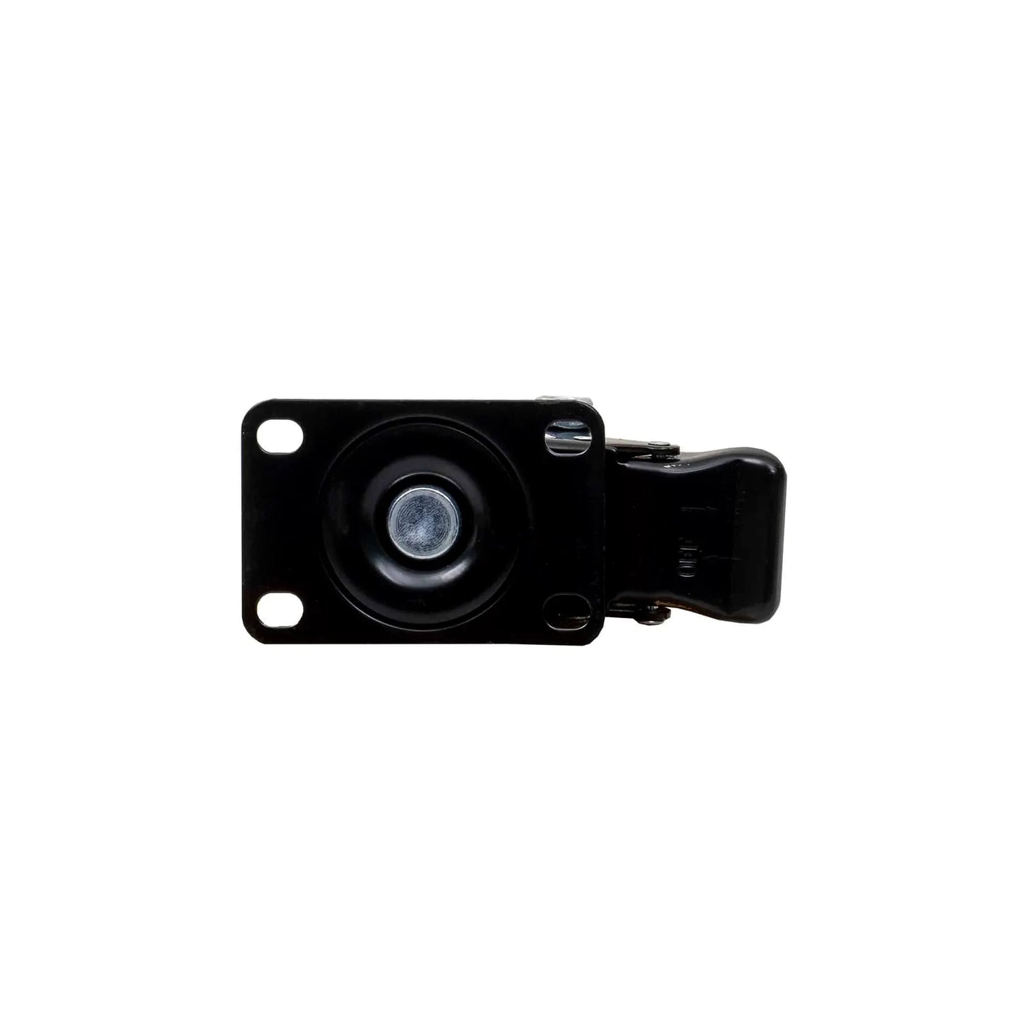 Roata pentru mobila, rola de cauciuc, pivotanta cu frana 2.5 inchi, portocaliu Z-TOOLS / ZTS 8130
