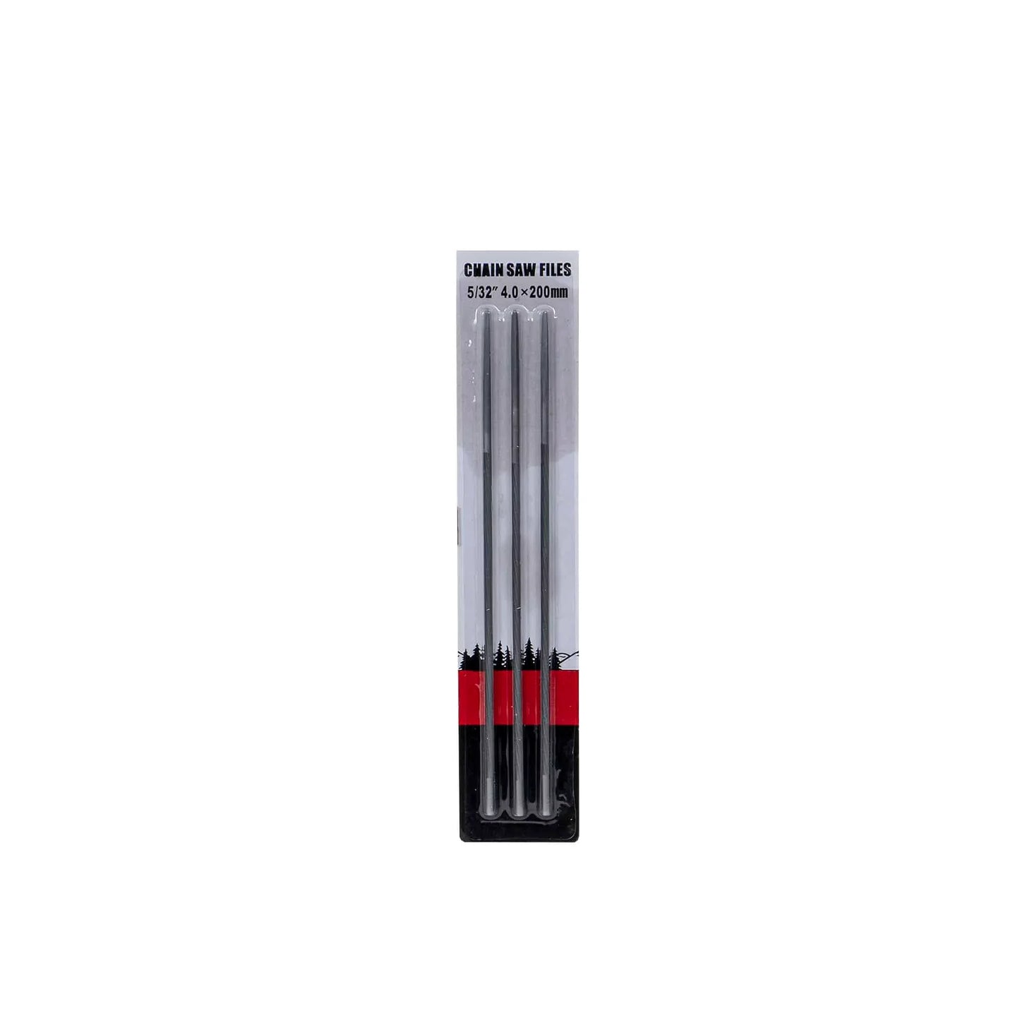 Set 3 pile pentru drujba, 5/32", 4x200mm, Z-TOOLS / ZTS 8153