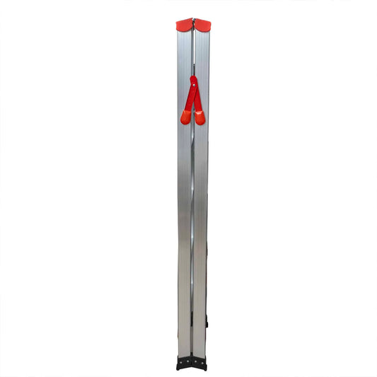 Scara dubla din aluminiu, 2x6 trepte, pliabila, maxim 150kg / ZTS 8190