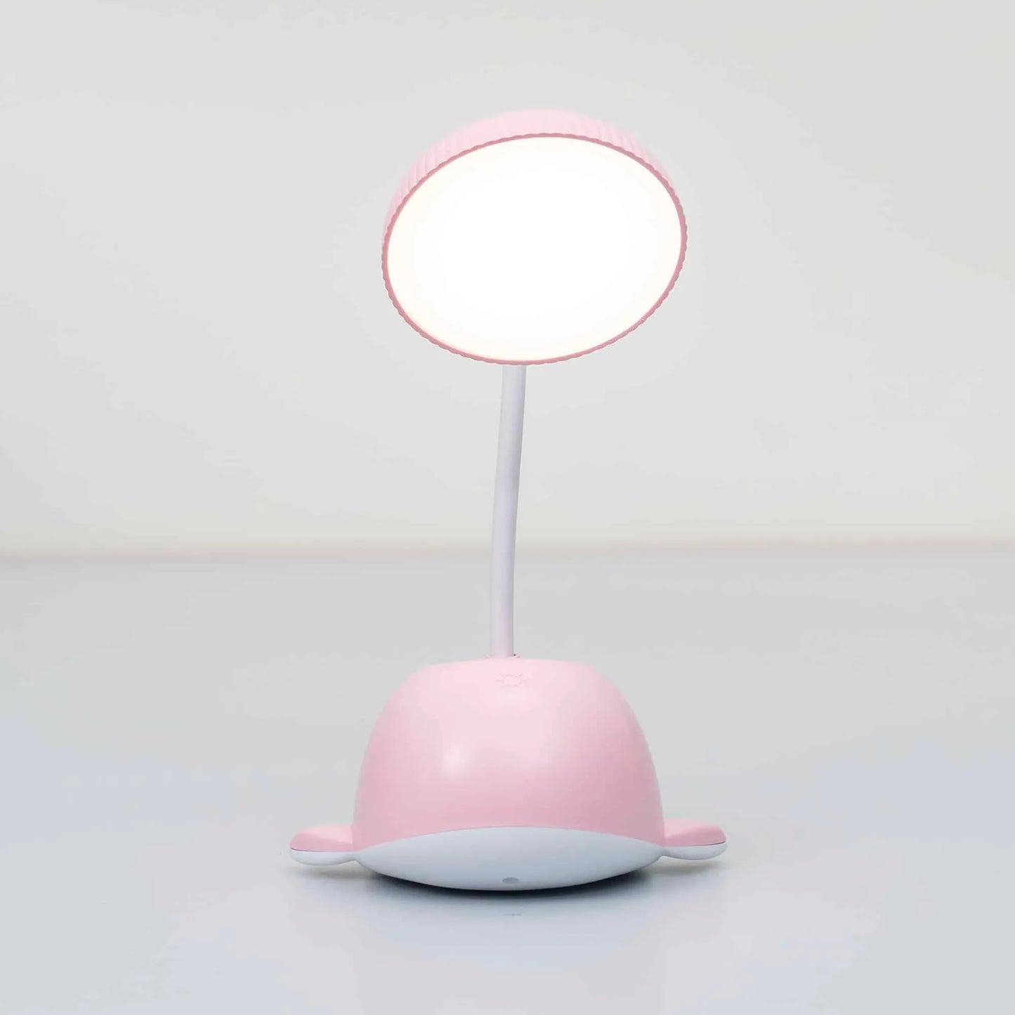 Lampa de birou pentru copii, 3 tipuri de lumina, putere 3W, model delfin roz / ZTS 8247