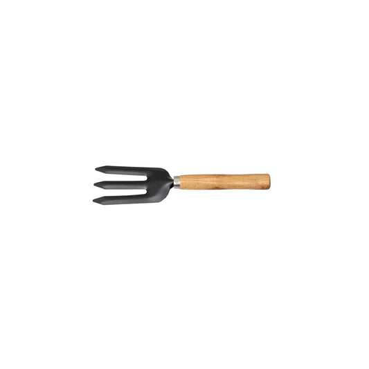 Set 3 ustensile de gradina pentru plantat, maner lemn, negru Z-TOOLS / ZTS 8273