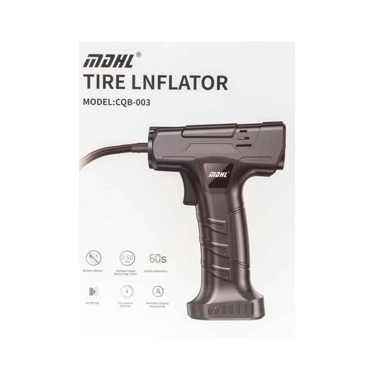 Mini compresor tip pistol, putere 120w, 2.5bar, display digital cu LED Z-TOOLS / ZTS 9158