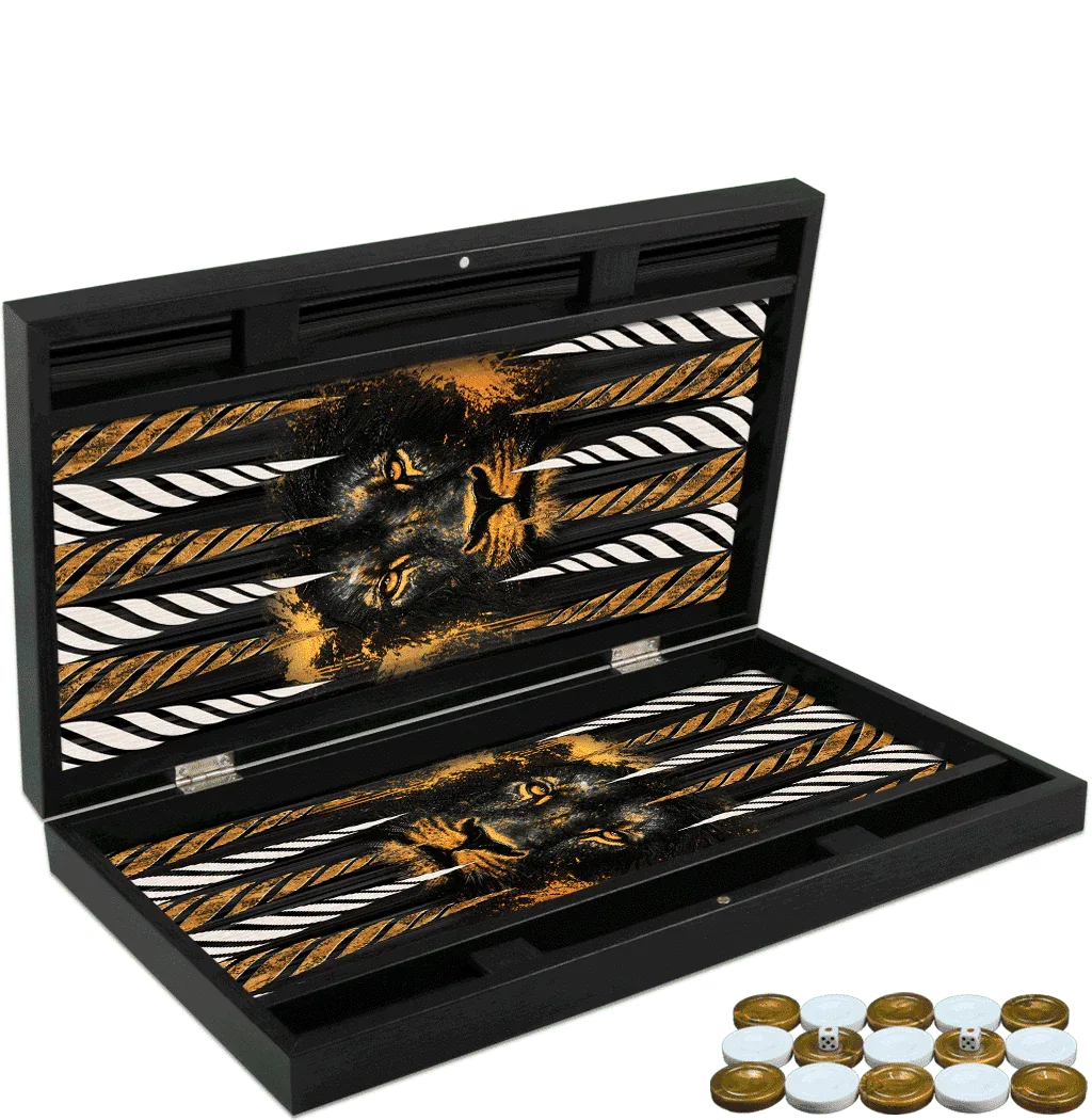 Joc de table din lemn lacuit, Trandy 58x48cm, WOLF ASLAN, Z-TOOLS / ZTS5482-8