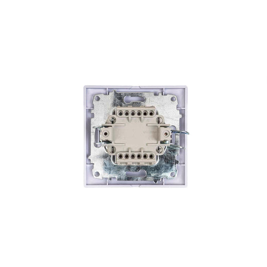 Intrerupator dublu cu led, 10A, 250V Z-TOOLS / ZTS9049