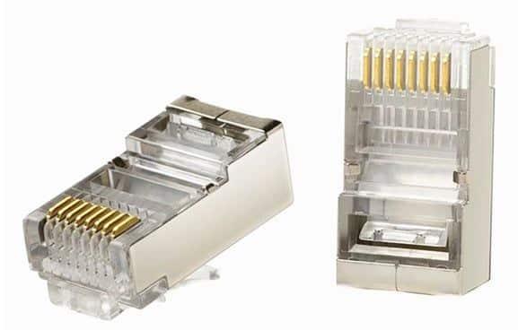 Mufa de internet din metal UTP , 8 conectori, CAT 6, 100bucati Z-TOOLS / ZTS9264