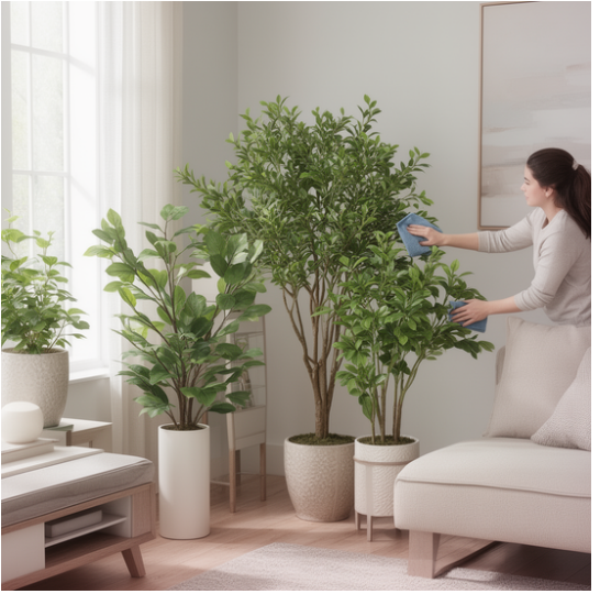 Cum cureți și întreții plantele artificiale corect