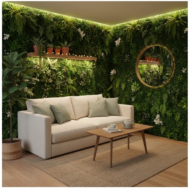 Panouri din Plante Artificiale