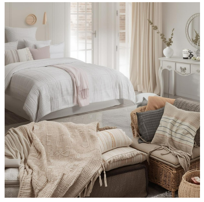 Perne & Cuverturi & Lenjerii de Pat