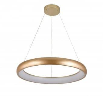 Lustra led, 48W, 4000K,  ESSENCE gold rose, HOROZ / 019-070-0048