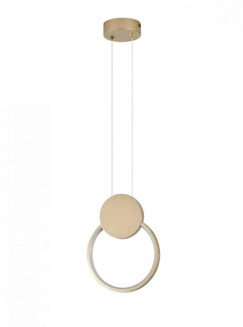 Lustra led, 11W, 4000K, gold rose, HOROZ / 019-073-0011