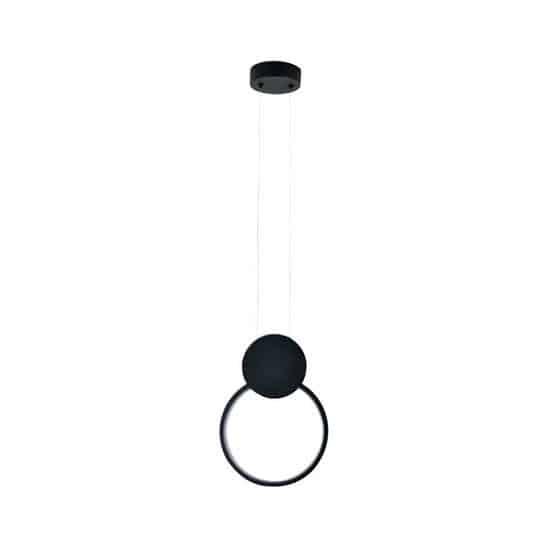 Lustra led, 11W, 4000K, negru, HOROZ / 019-073-0011_1