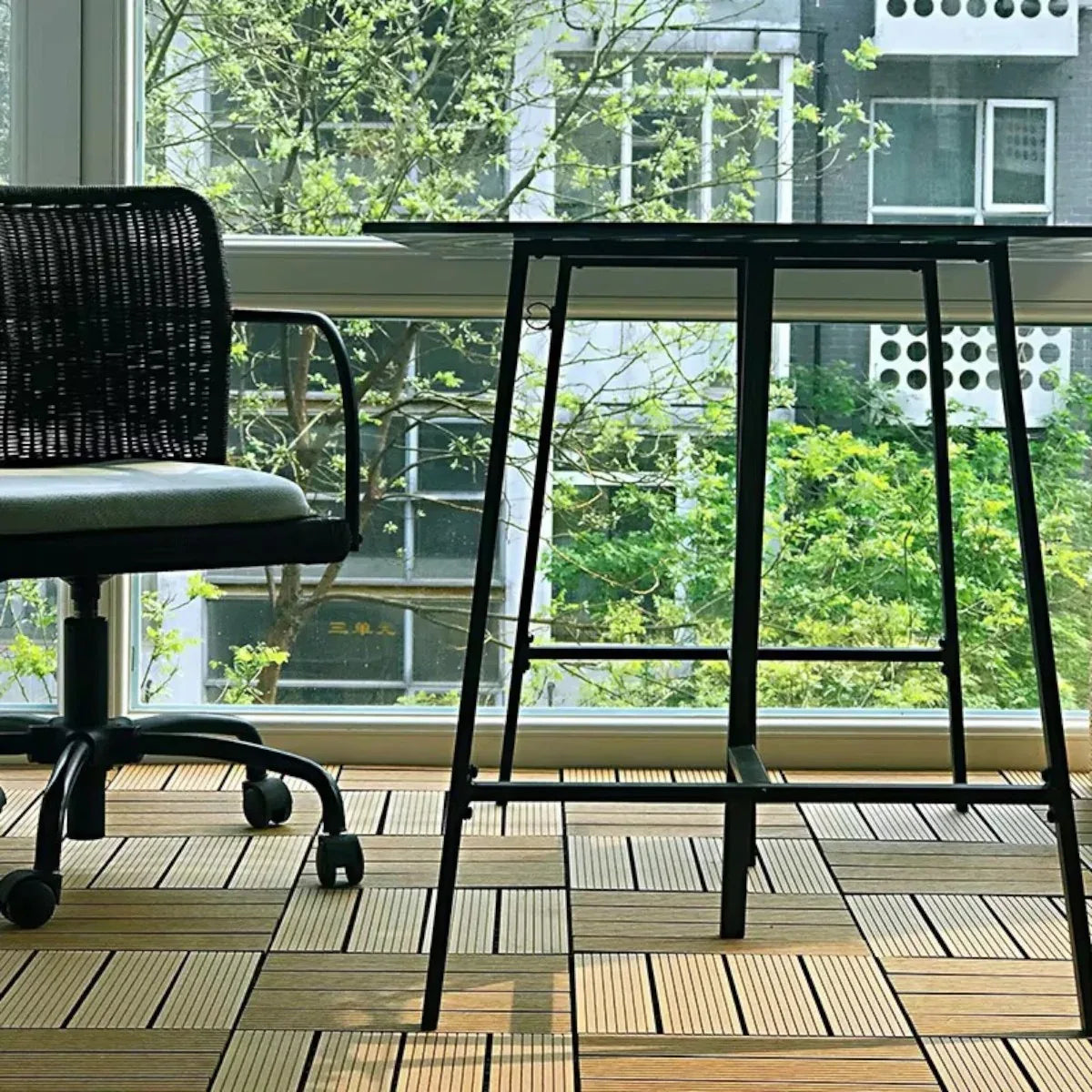 Dala deck terasa WPC, Naimeed D6252, 30x30x2cm, Visiniu