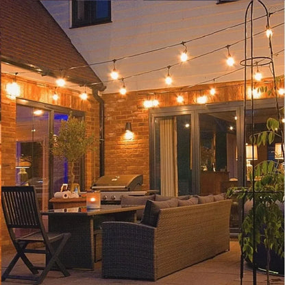 Ghirlanda luminoasa, decorativa, interconectabila, Naimeed D6089, 5m, 10 Becuri LED, Lumina Alb Rece