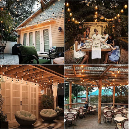 Ghirlanda luminoasa, decorativa, interconectabila, Naimeed D6102, 5m, 10 Becuri LED, Lumina Multicolor