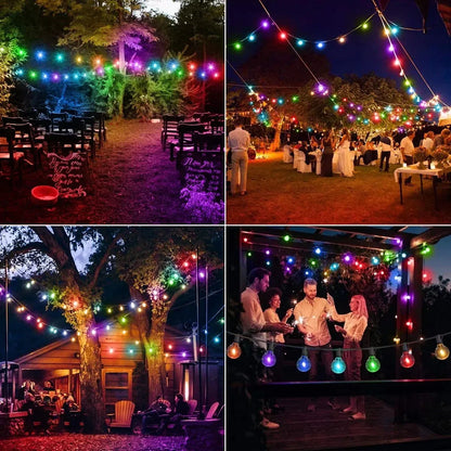 Ghirlanda luminoasa, decorativa, interconectabila, Naimeed D6094, 5m, 10 Becuri LED, Lumina Multicolor