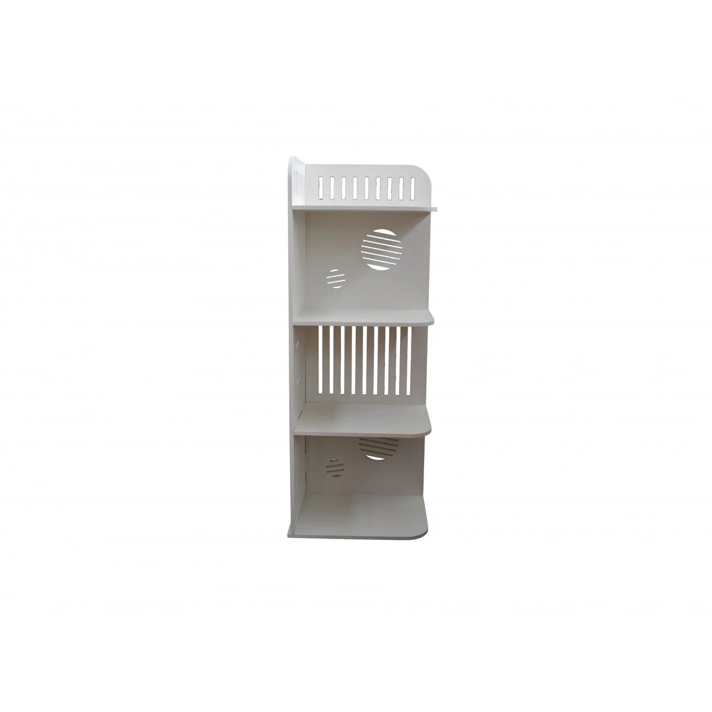 Coltar cu 4 rafturi pentru baie, D137, 29*79*22 cm