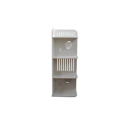 Coltar cu 4 rafturi pentru baie, D137, 29*79*22 cm