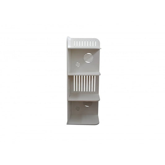 Coltar cu 4 rafturi pentru baie, D137, 29*79*22 cm