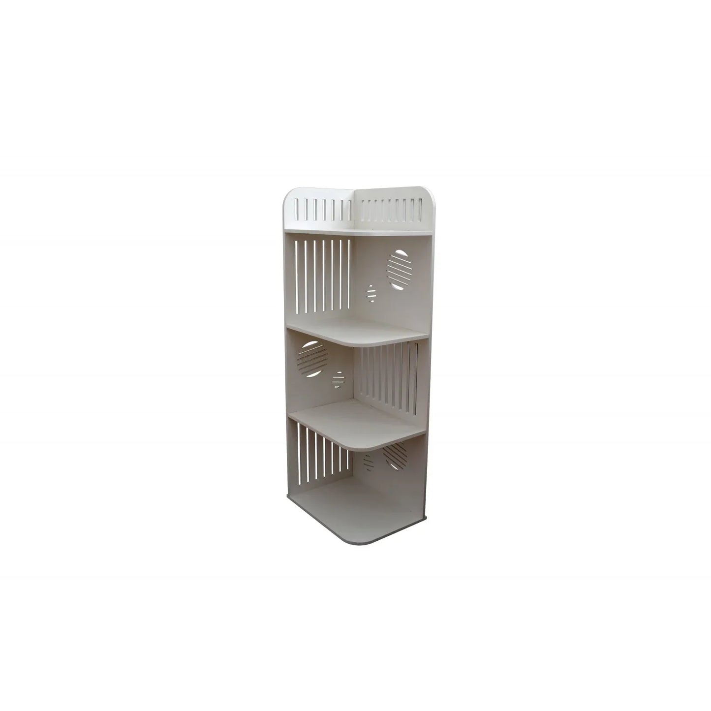 Coltar cu 4 rafturi pentru baie, D137, 29*79*22 cm