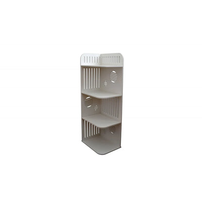 Coltar cu 4 rafturi pentru baie, D137, 29*79*22 cm
