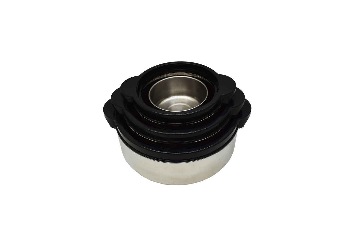 Set 3+1 Caserole termoizolante  D3148, culoare Negru
