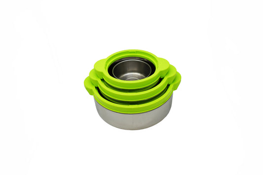Set 3+1 Caserole termoizolante D3148, Culoare Verde