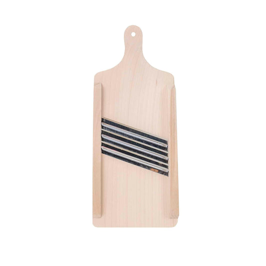 Razatoare pentru varza, cu 3 cutite, lemn fag, 42.5x15.5x3.5 cm / 1458