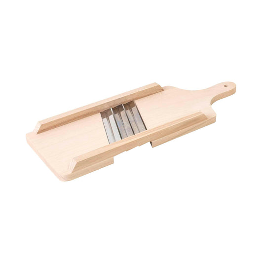 Razatoare pentru varza, cu 3 cutite, lemn fag, 42.5x15.5x3.5 cm / 1458