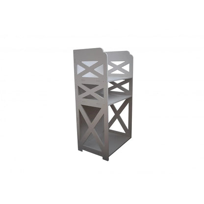 Etajera cu 3 rafturi pentru baie, D167, 39,5*80*29,5 cm