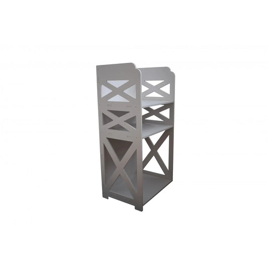 Etajera cu 3 rafturi pentru baie, D167, 39,5*80*29,5 cm