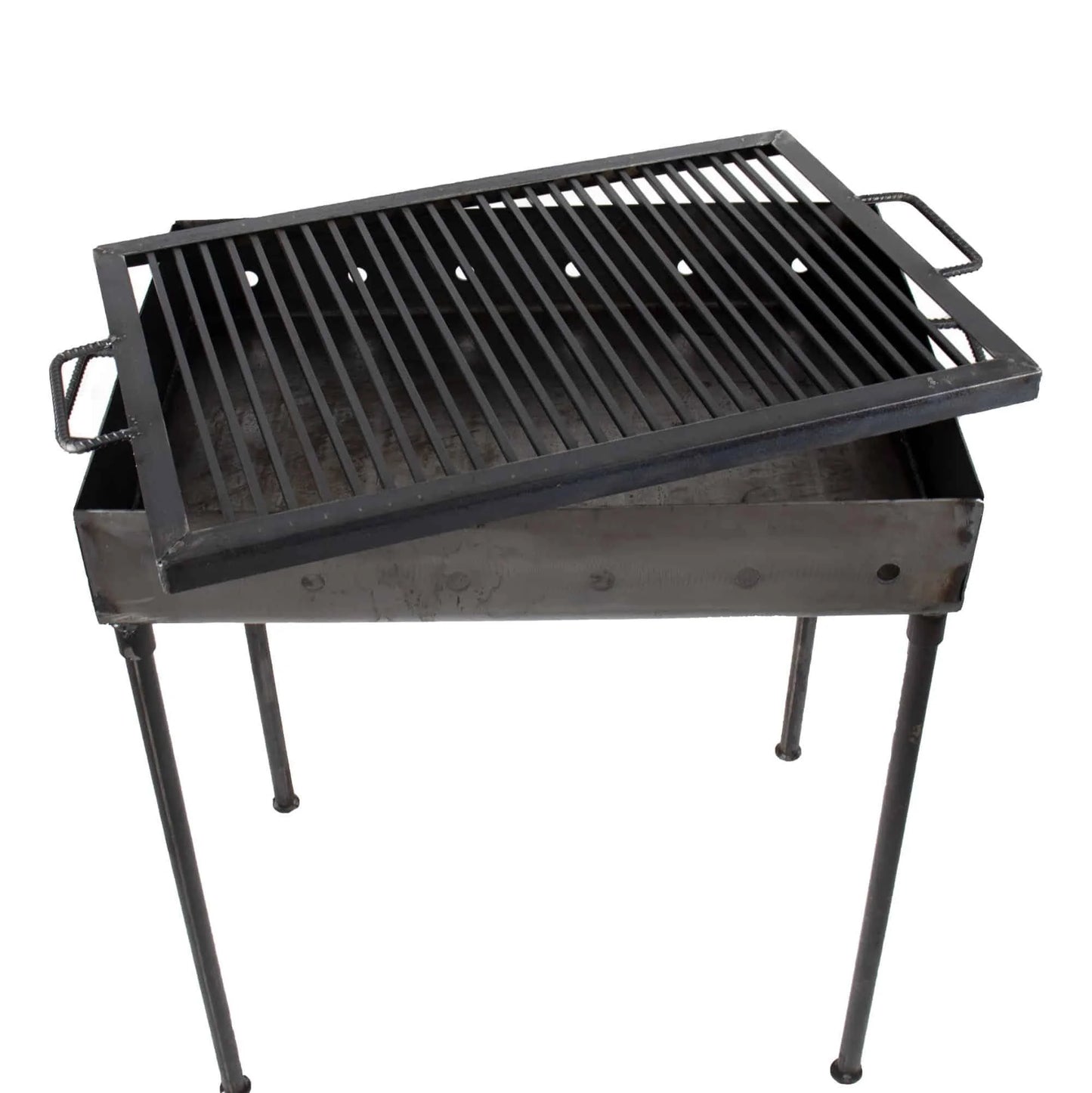 Gratar metalic pe carbuni 60x40 cm / 5209
