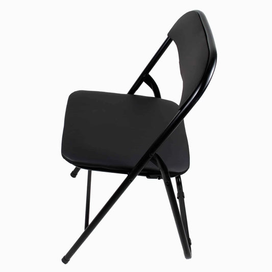 Scaun bucatarie, living, terasa tapitat negru pliant / DSY 1115