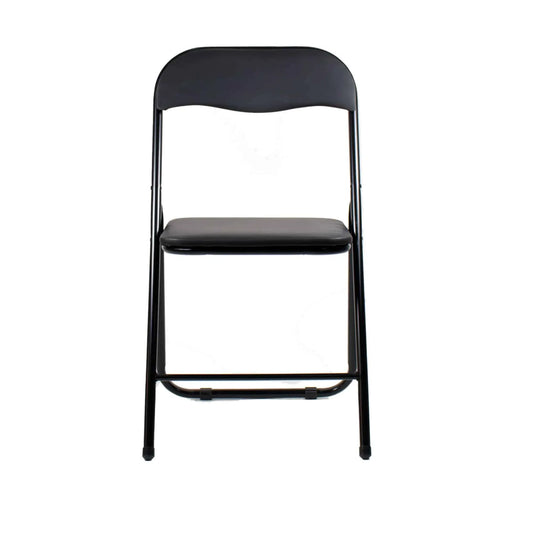 Scaun bucatarie, living, terasa tapitat negru pliant / DSY 1115