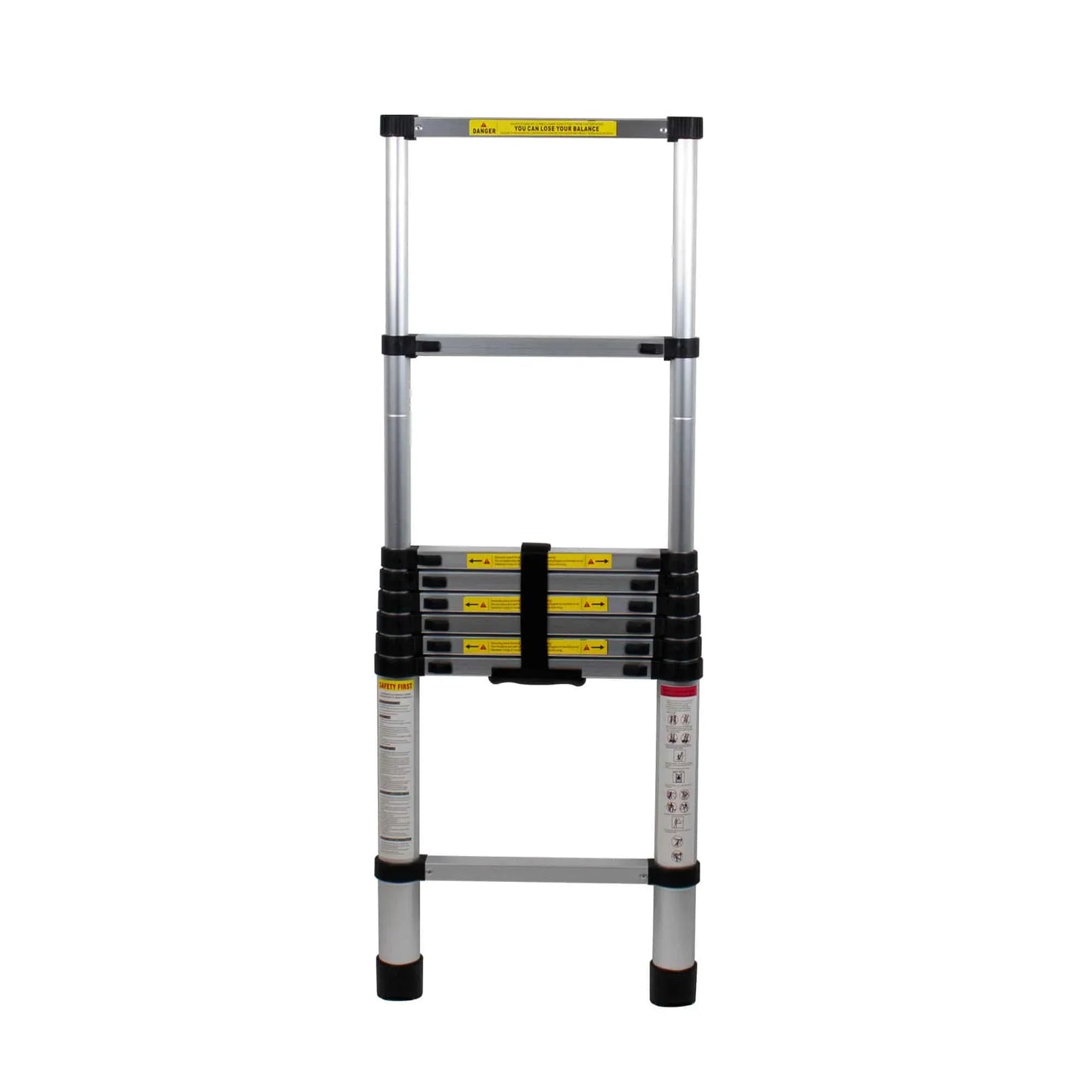 Scara telescopica de aluminiu, 1 tronson, 9 trepte, 2.6 m lungime / ZLN 3162