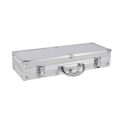 Set accesorii 5 piese gratar cu diplomat de aluminiu / 844