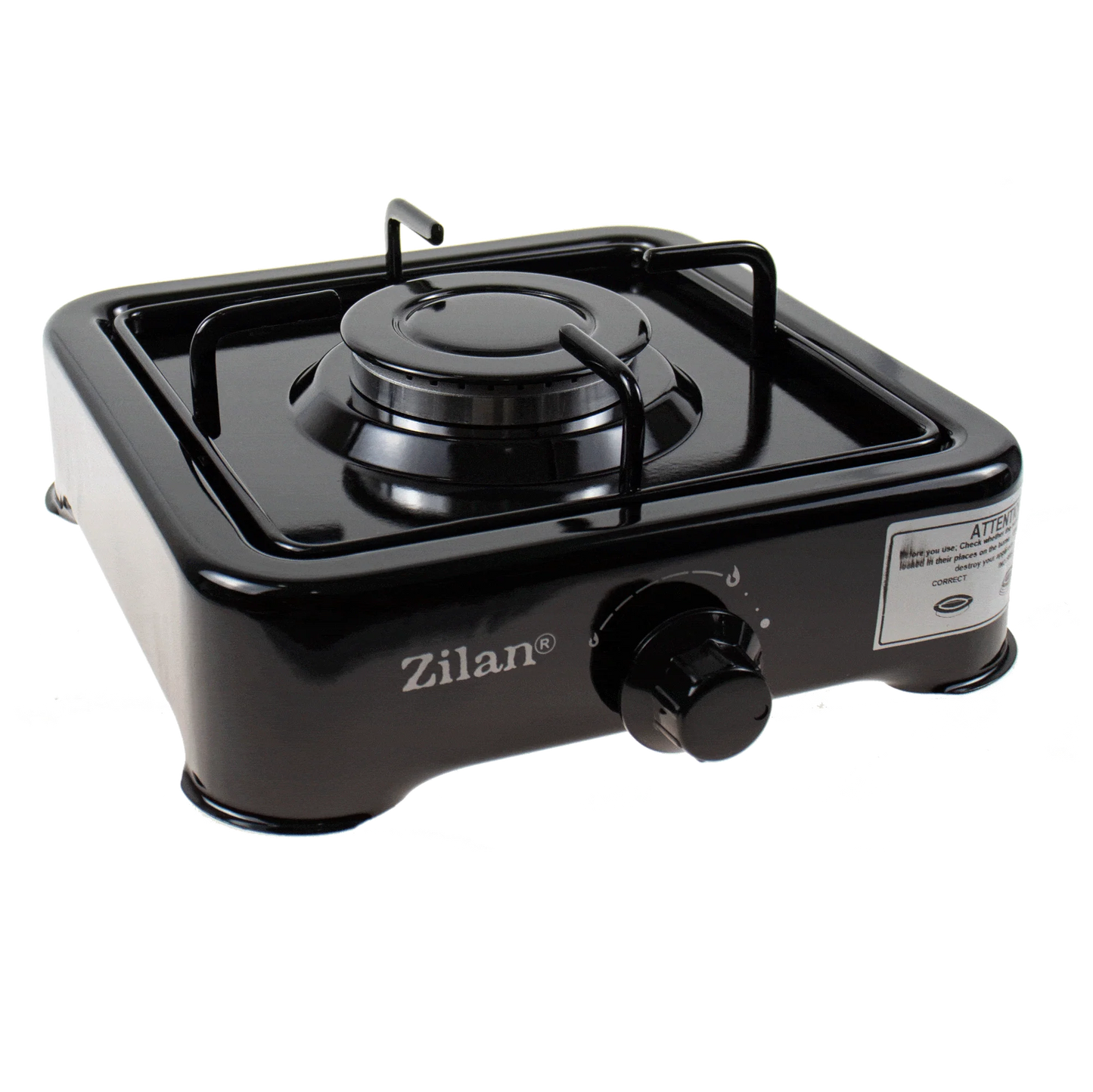 Aragaz 1 ochi, alimentare la butelie, culoare: negru / ZLN 0018_2