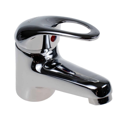 Baterie lavoar baie, inox, Zilan, monocomanda cu ventil, cartus ceramic 40 mm / ZLN 7727